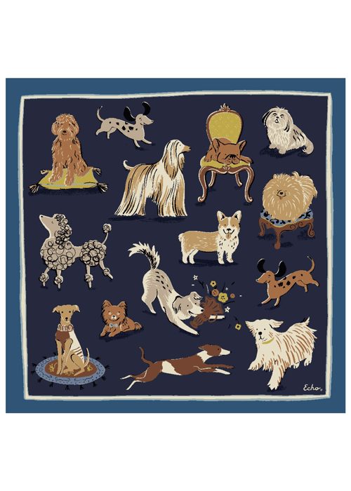 Echo Doggie Daycare Silk Bandana