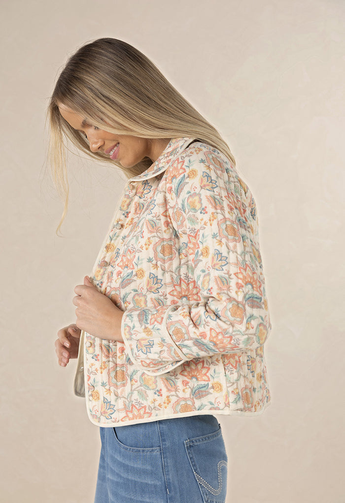Humidity - Bonnie Jacket - Blue Print