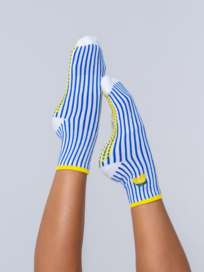 Quarter Socks - Lemon