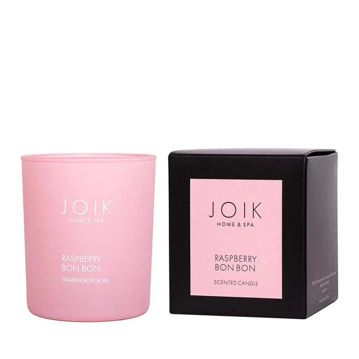 Scented Candle | Raspberry Bon Bon - Joik USA