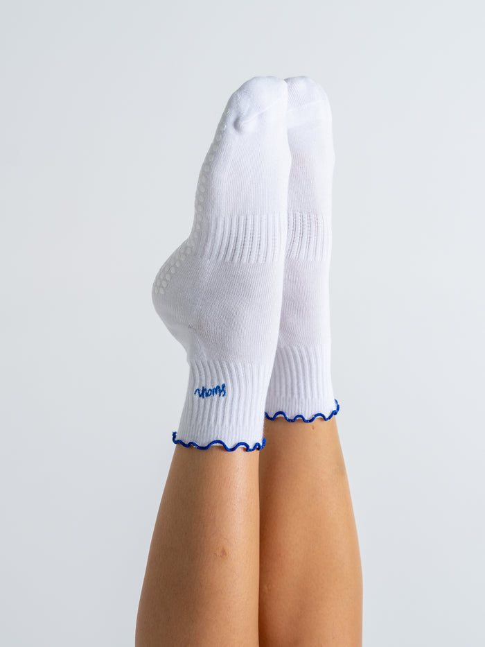 Ruffle Socks - Swan