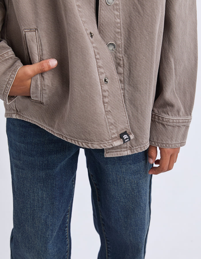 St Goliath - Gravity Hooded Jacket - Mushroom