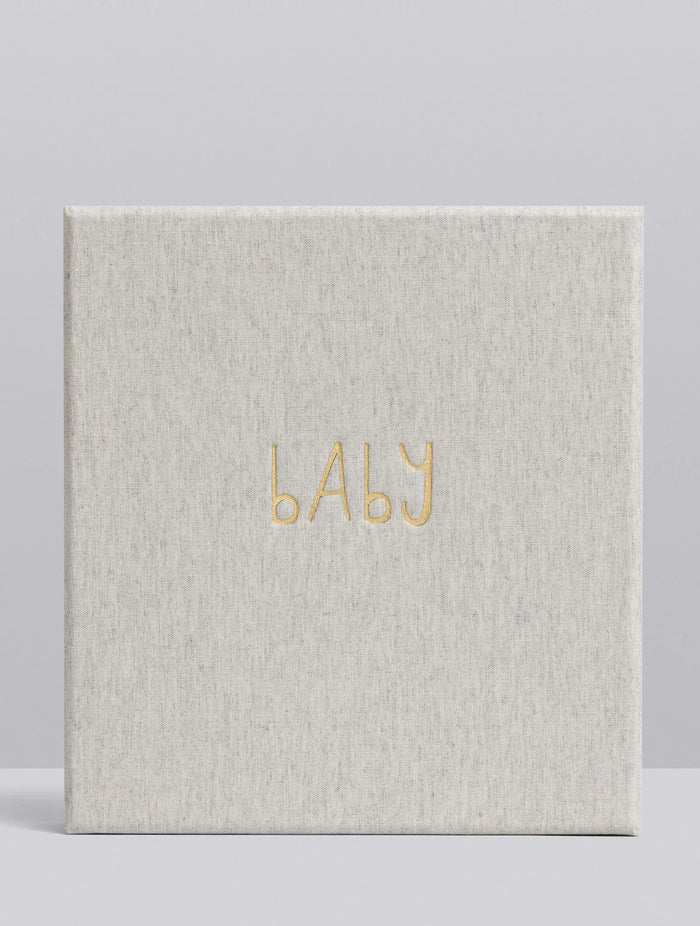 Write To Me Journal - Baby - The First Year - Boxed - Oatmeal