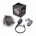 Zoom APH-6 H6 Accessory Pack with windshields, case, and cables for enhanced field recording.